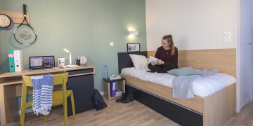 Photo Studio Supérieur de 18 à 26 m² meublé et équipé n° 2