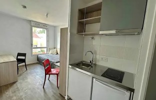 Studio de 19 à 20m² meublé et équipé