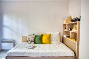 Photo T1 bis furnished 33m² in a student residence in Nîmes n° 12