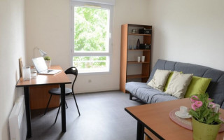 Photo T1 furnished student residence in Nantes n° 3