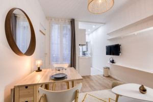 Magnifique studio refait à neuf par architectes  - rue Tournus