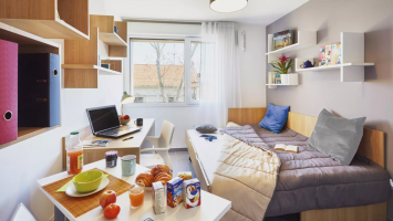 Studio de 18 à 21m² meublé et équipé