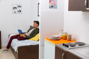 Photo Studio à partir de 17m² meublé et équipé n° 6