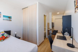Studio S de 16 à 18 m² meublé et équipé