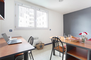 Photo Studio étudiant de 18 m² à 21 m² du 1er au 4e étage meublé et équipé n° 5