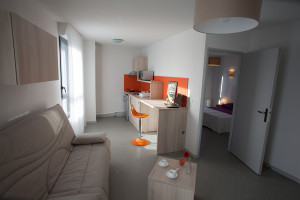 Photo 3 room apartment, student residence Bègles-Bordeaux n° 2