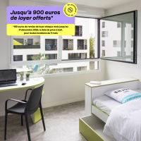T1 de 21 à 25m² meublé et équipé (L / XL)