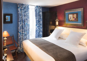 Chambre double de 14m² meublé