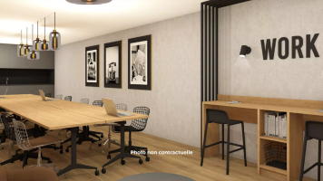 Studio de 19 à 20m² meublé et équipé