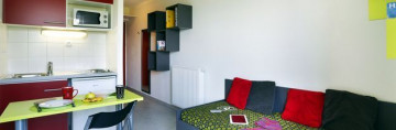 Studio de 17 à 22m² meublé et équipé