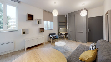 Photo Studio de 19 à 28m² meublé et équipé n° 2