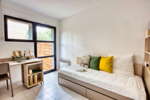 Photo T1 bis furnished 33m² in a student residence in Nîmes n° 13