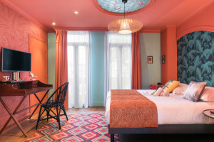 Chambre double/twin standard de de 15 à 17m² meublé