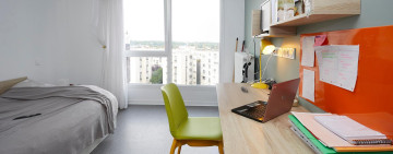 Studio de 21m² meublé et équipé