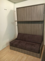 Photo Studio with large double bed and sofa 23-24 m² from 450 € per month. n° 3