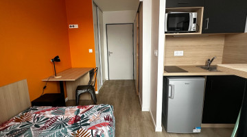 Photo T1 de 23m² meublé et équipé n° 2