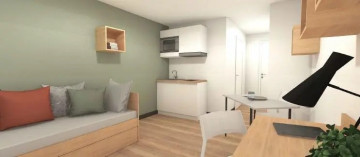 Photo T2 de 32m² meublé et équipé n° 7