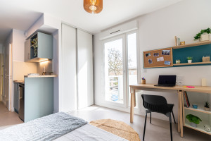 Photo Studio de 19 à 25m² meublé et équipé n° 1