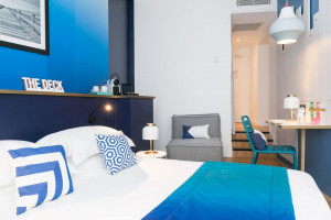 Chambre double/twin de 10 à 15m² meublé
