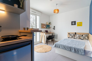 Photo Studio de 19 à 25m² meublé et équipé n° 4