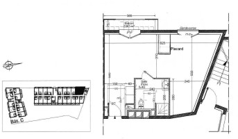 Photo T1 bis de 37m² meublé et équipé avec balcon n° 5