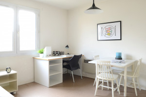 Studio de 22 à 22.7m² meublé et équipé