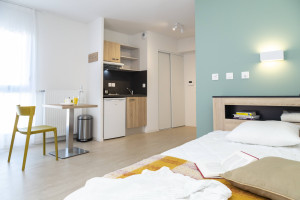 Studio de 19 à 24m² meublé et équipé