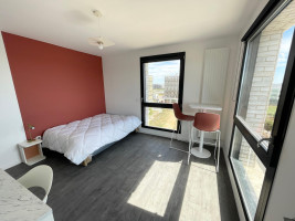 Chambre de 12m² meublé et équipé