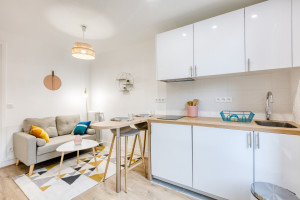 Découvrez ce T2 meublé et lumineux de 19 m² à Paris 20ème