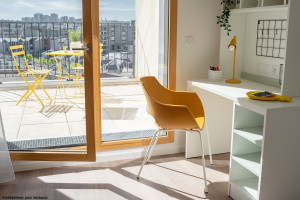 Photo Studio de 18 à 22m² meublé et équipé (option balcon / terrasse) n° 3