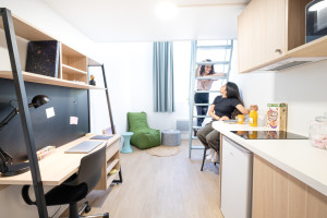 Studio mezzanine de 19m² meublé et équipé