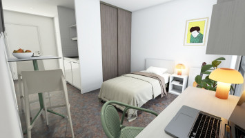 Photo Studio standard de 18 à 19m2 meublé et équipé n° 10
