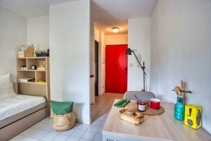 Photo T1 bis furnished 33m² in a student residence in Nîmes n° 9