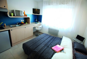 Photo Joli studio de 15m2 avec salle d'eau en résidence étudiante, Perpignan (66000) n° 22