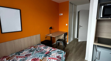 Photo T1 de 23m² meublé et équipé n° 1