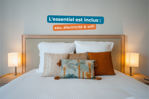 Apartment for rent, T3 in a student residence in central Nice