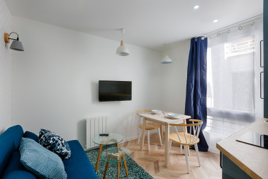 Magnifique 3 pièces de 27m2 - Rue de l'Ourcq - colocation possible