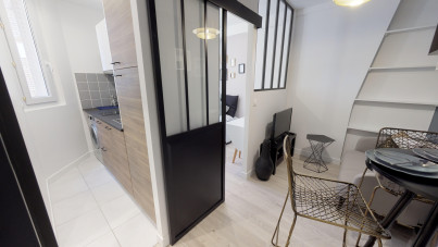 Superbe T2 meublé et optimisé à Paris 20e