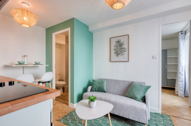 Charmant F2 meublé de 23 m² refait à neuf au 85 Rue de la Papeterie à Corbeil Essonnes