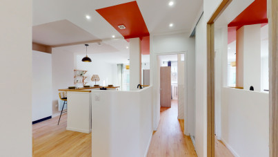 Chaleureux T4 meublé de 64 m² proche St-Charles/Joliette