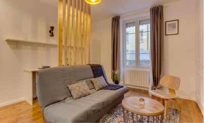 studio meublé refait à neuf à Lyon
