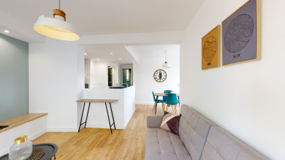 Vente d'une colocation louée en meublée - T3 - 54 m²