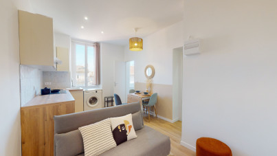 Magnifique 2 pièces de 22,02m2 - refait à neuf - rue d'Alger Marseille