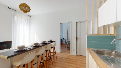T4 à la Joliette - appartement meublée ideal pour famille et jeune salarié