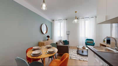 Très beau T2 Meublé de 34m² Joliette