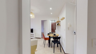 Très beau T3 meublé de 45m², entièrement refait à neuf par un architecte et idéal pour de la colocation