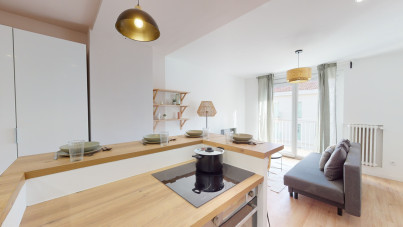 Chaleureux T4 meublé de 64 m² proche St-Charles/Joliette