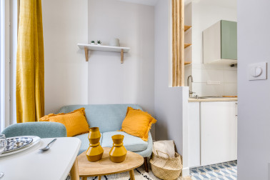 Très beau 2 pièces de 18m2 - rue des Bourguignons - Asnières-sur-Seine