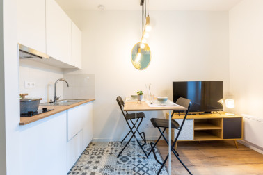 Joli T1 refait à neuf - Rue des Fabriques avec une place de parking
