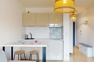 Location studio meublé et rénové - 21,60 m² - Vitry-sur-Seine